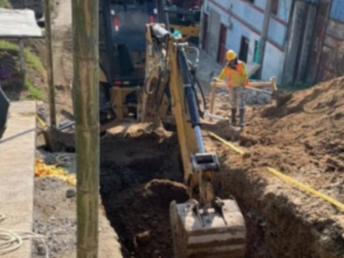Aguas de Manizales entrega obras en Liborio y Los Rosales
