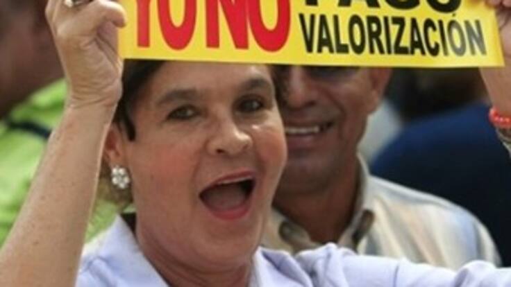 Protestas por cobro de valorización en el occidente de Bogotá