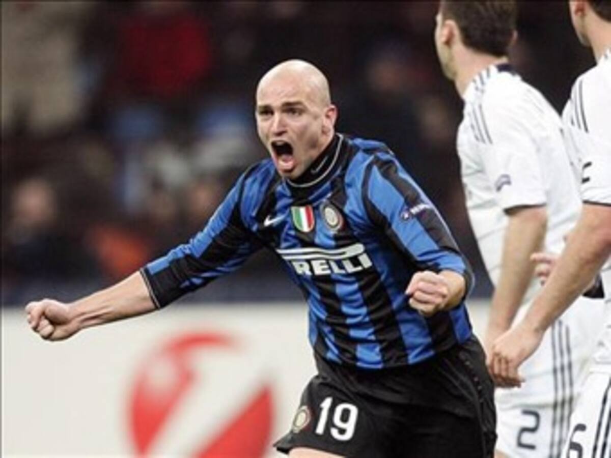 Inter de Milán derrota al Chelsea y Sevilla saca un punto en Moscú