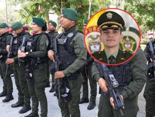 Coronel Fernando Guzmán Ramos, designado como nuevo comandante del Departamento de Policía de Córdoba.