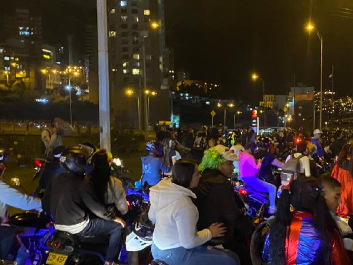 Gremio motero de Manizales rechaza rodada de Halloween