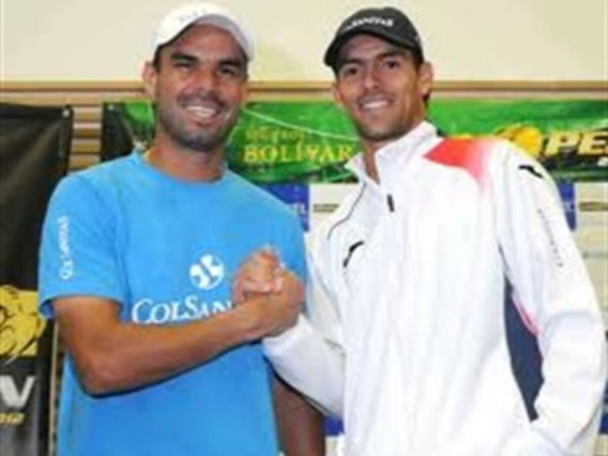 Los tenistas colombianos Falla y Giraldo debutarán en Barcelona y Bucarest este martes