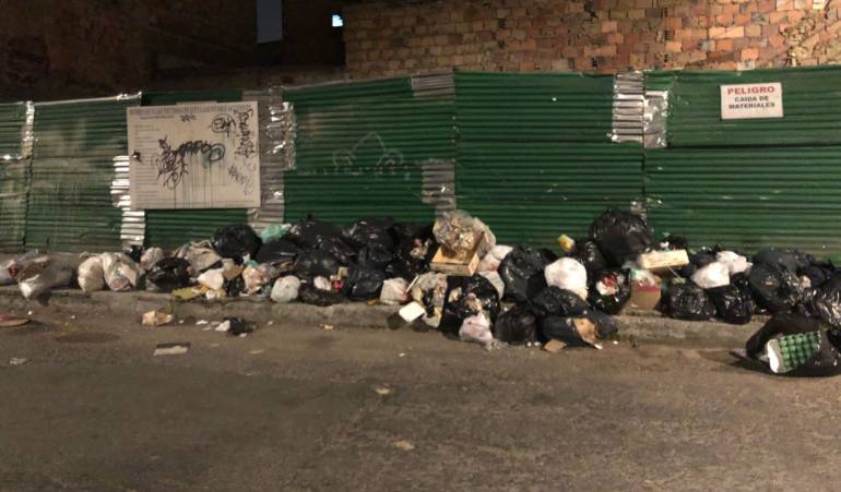 Basura en Bogotá
