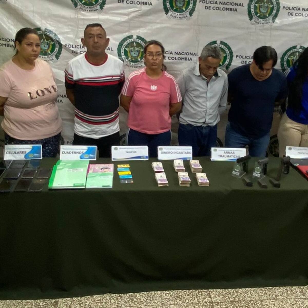 ‘Los Usurpadores’: así fueron las capturas de señalados de cometer millonario hurto