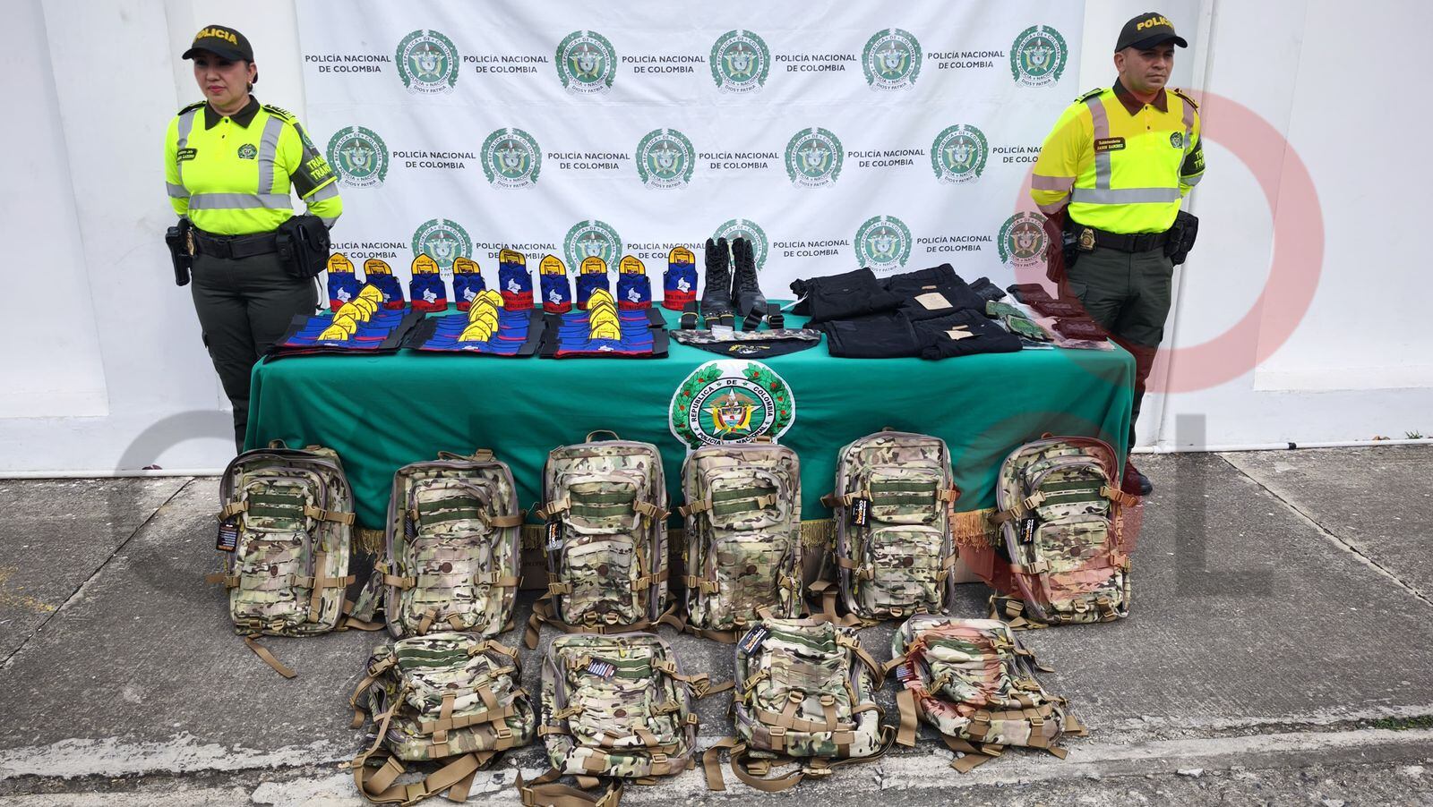 Incautaron material de intendencia para uso de grupos armados en vías entre Cúcuta y el Catatumbo.