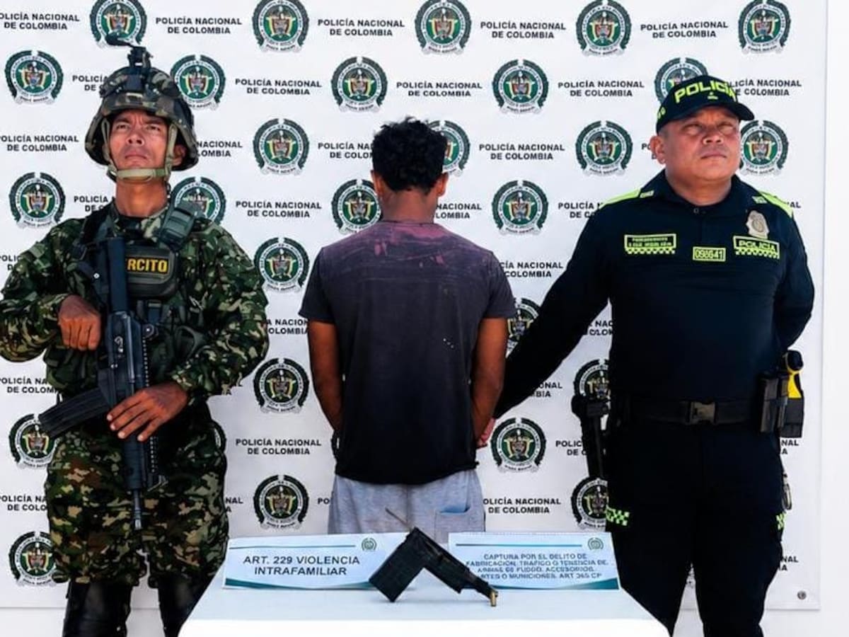 Capturan a un hombre en Mompox tras golpear y amenazar a su propio padre con un arma