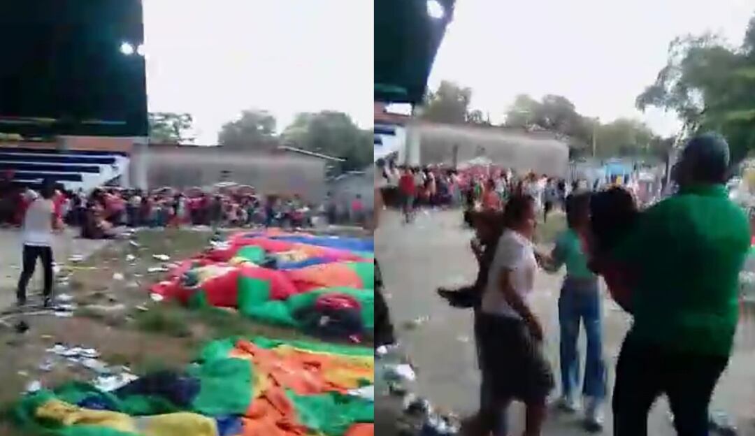 Video del hostigamiento