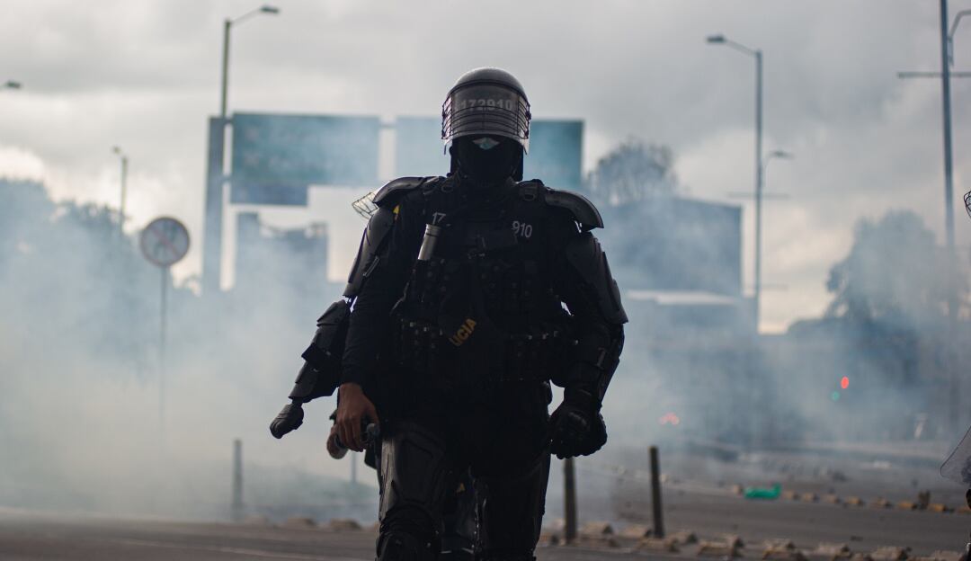 En video quedó registrada agresión contra Prensa por Esmad en Sibaté