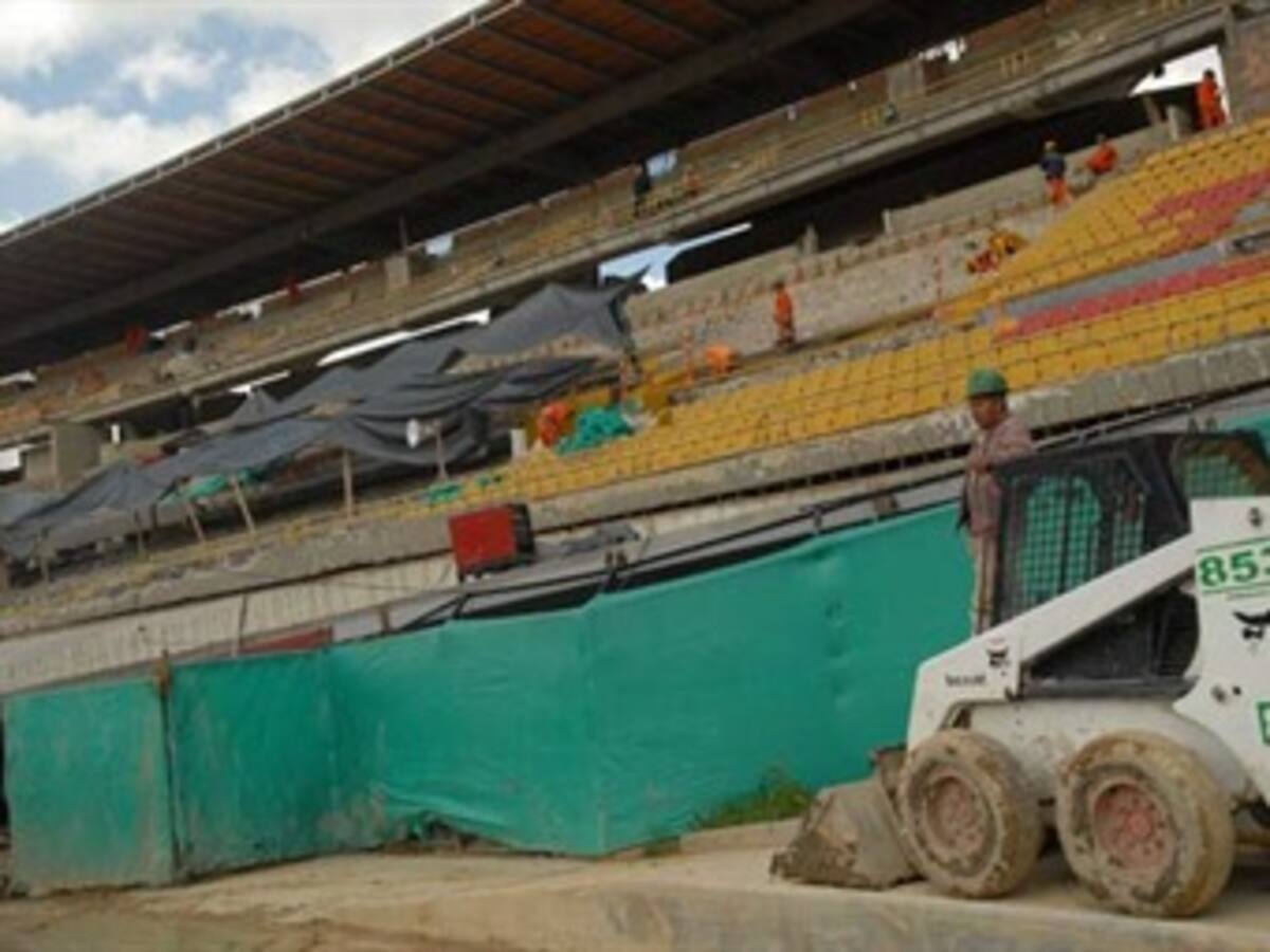 Obras de adecuación para Mundial Sub 20 en estadio El Campín han avanzado un 52%