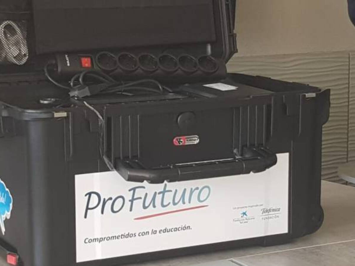 Con maleta tecnológica quieren capacitar a los niños en Manizales