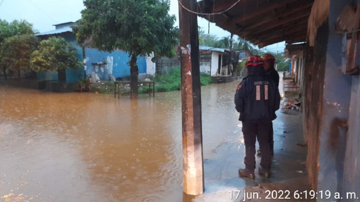 Inundaciones en Caucasia y El Bagre deja casi 2 mil familias afectadas