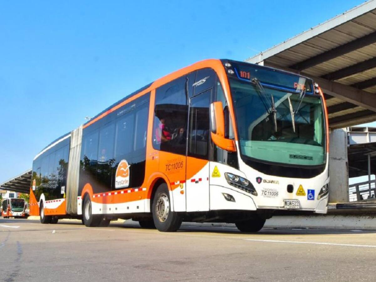 Transcaribe: a poco de la parálisis y con déficit mensual de 5 mil millones