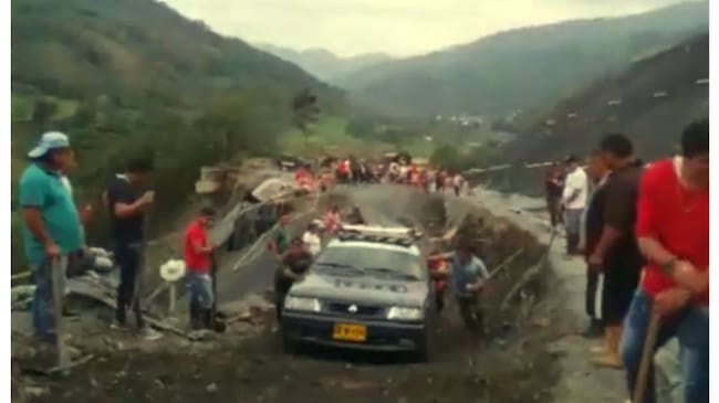 Comunidad de Pajarito abre paso a un solo en la vía del Cusiana.