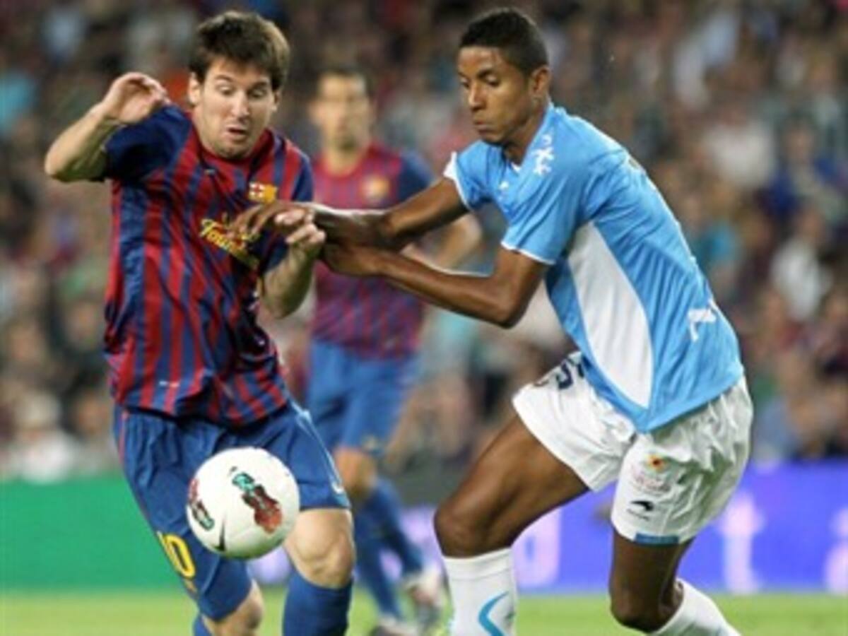 El Barca borda una primera parte de lujo, con un estelar Messi
