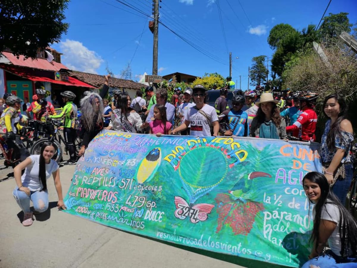 Las calles de salento y la marcha contra la mega minería