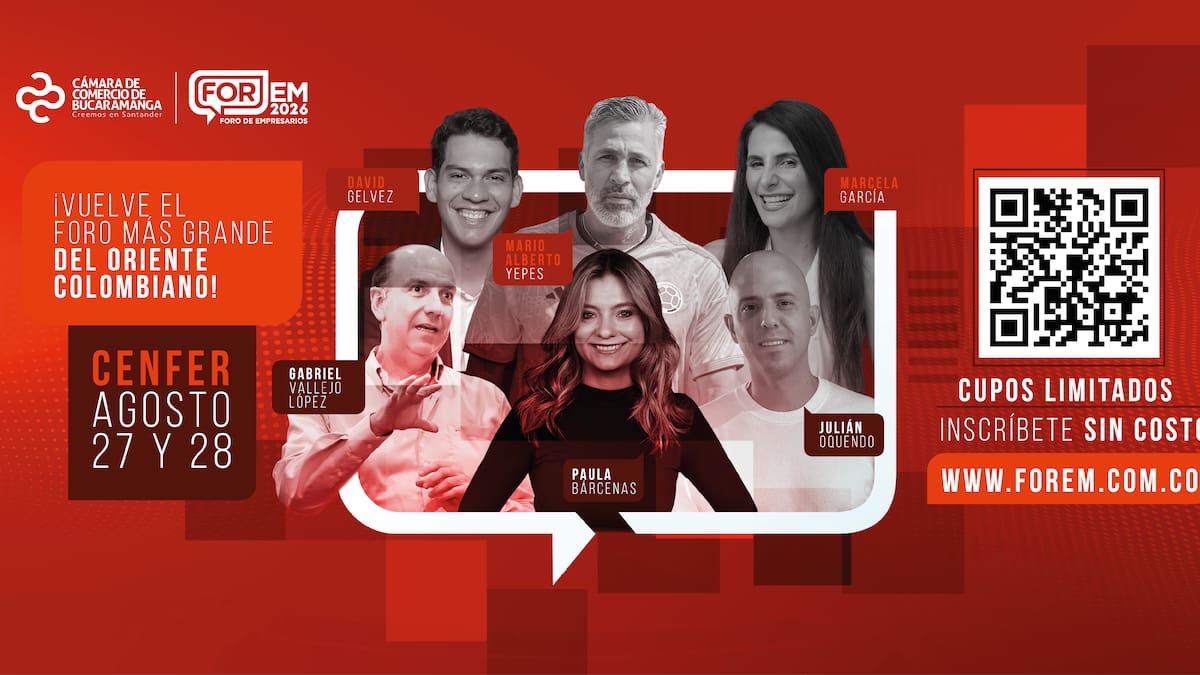 Semana de foro del agua; reunión de empresarios y del inicio de la Feria del Libro en Bucaramanga