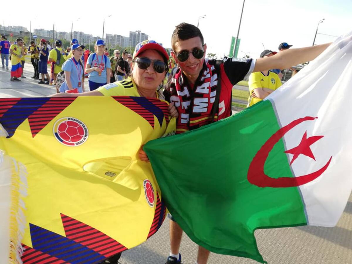 La hermandad entre colombianos y senegaleses