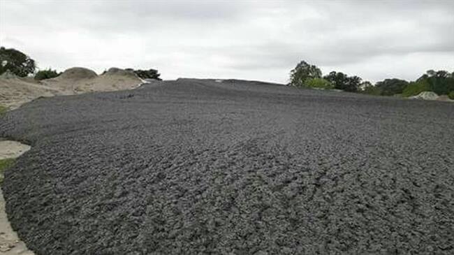 Amenaza latente en el municipio de Canalete por erupción del volcán La Lorenza. Foto: Cortesía