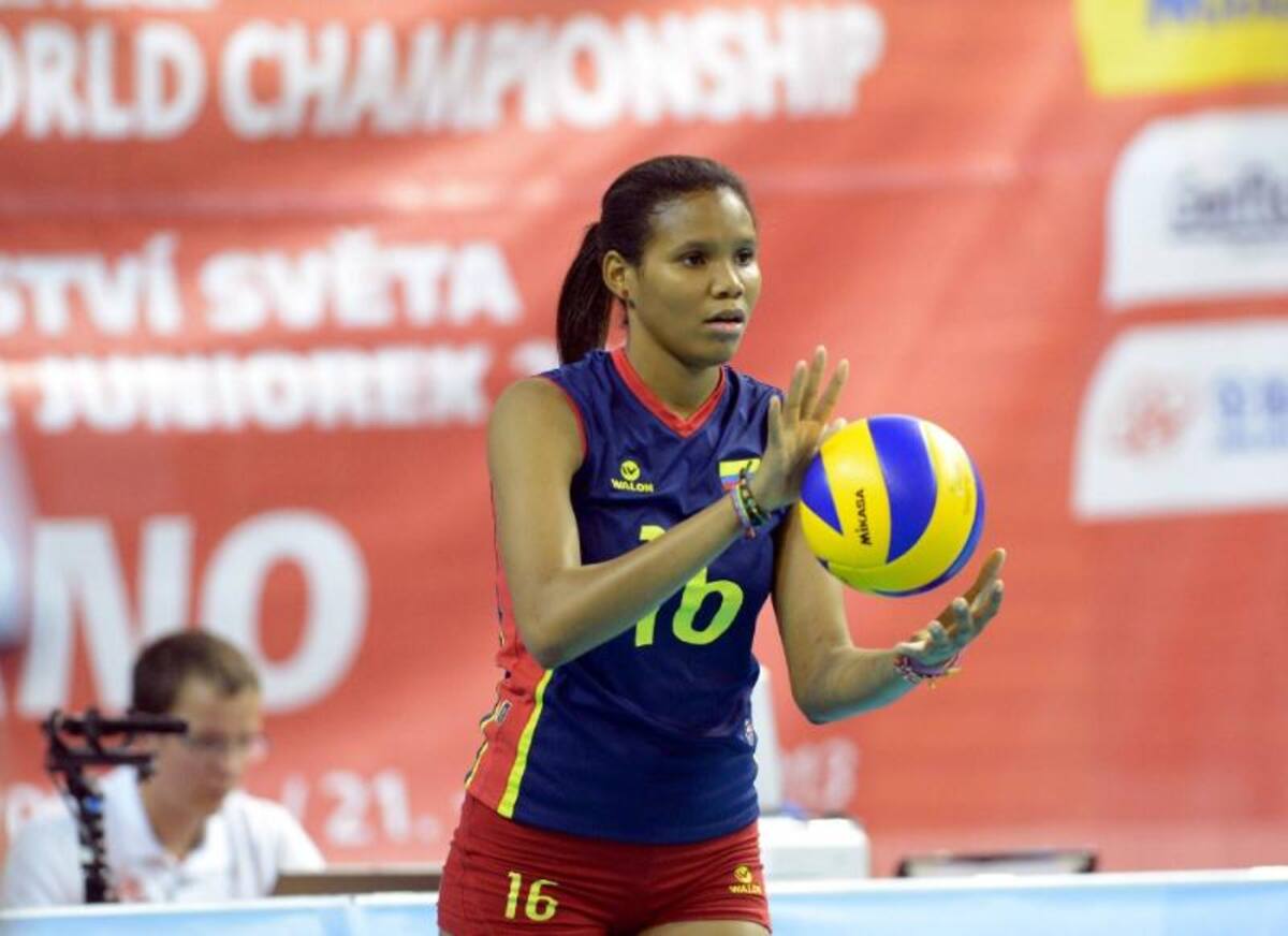 Melissa Rangel durante el partido ante México.