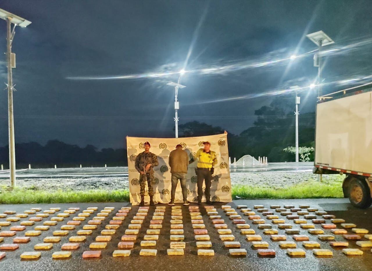 Incautaciones de droga en Meta