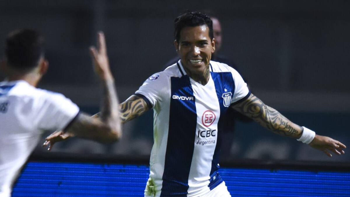 Gol de Dayro Moreno en goleada de Talleres sobre Huracán