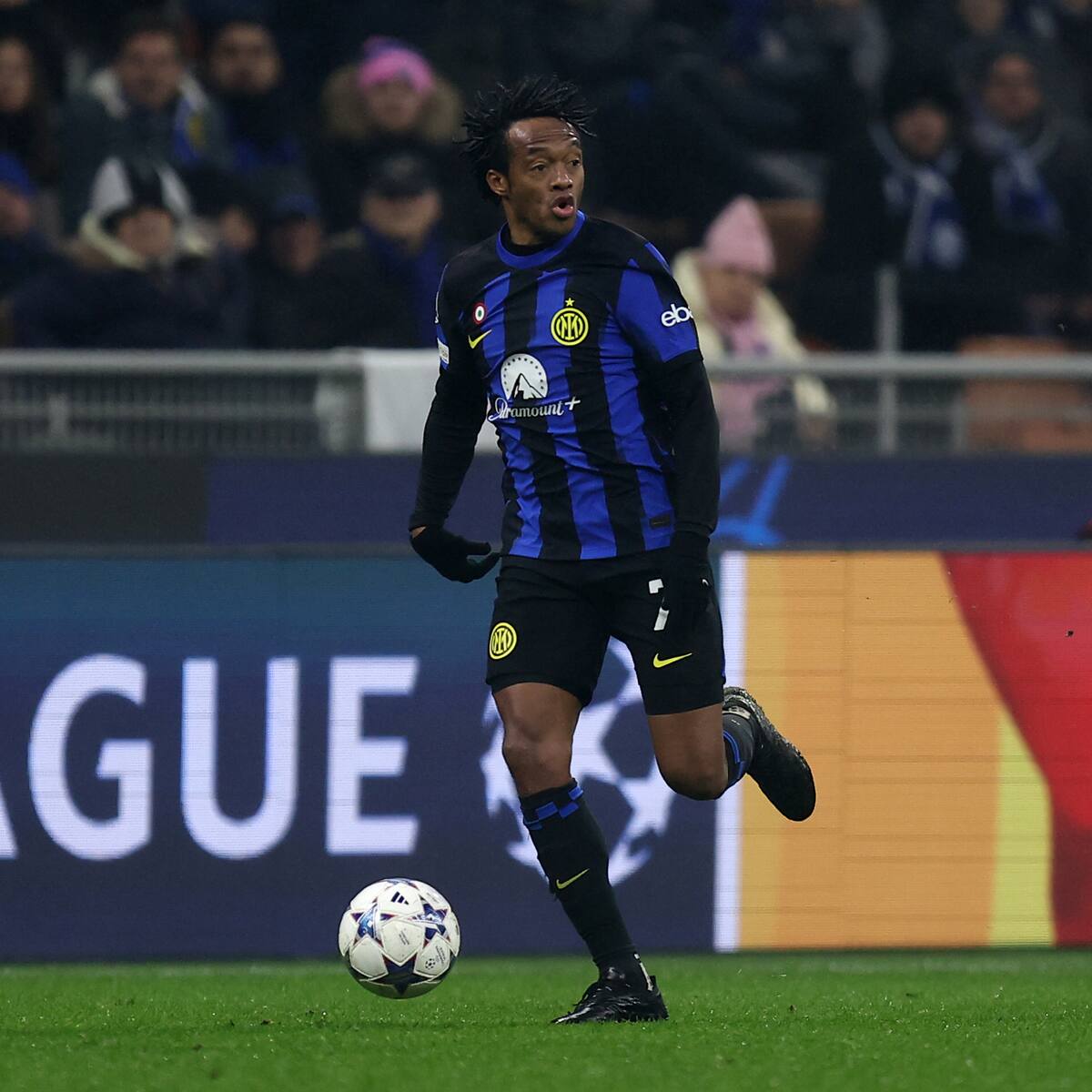 Juan Guillermo Cuadrado, único colombiano en octavos de final de la Champions League
