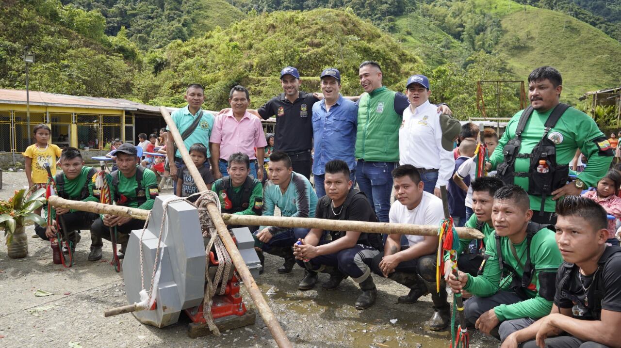 Motor de panelera para la comunidad emberá de Mistrató - Gobernación de Risaralda.