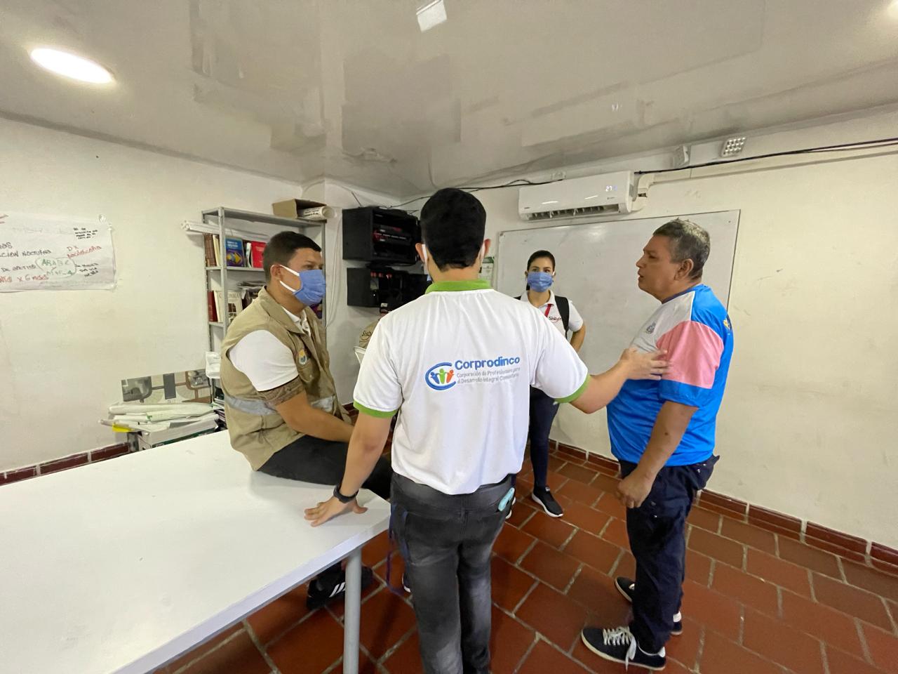 Sisbenización habitantes calle / Foto: Cortesía