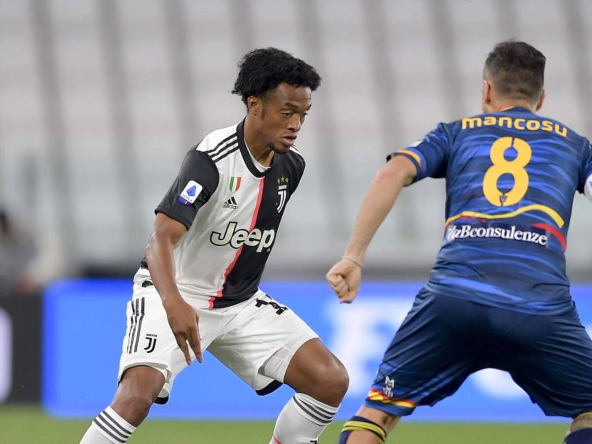 Juventus, con Cuadrado en cancha, se afianzó en el liderato de la Serie A