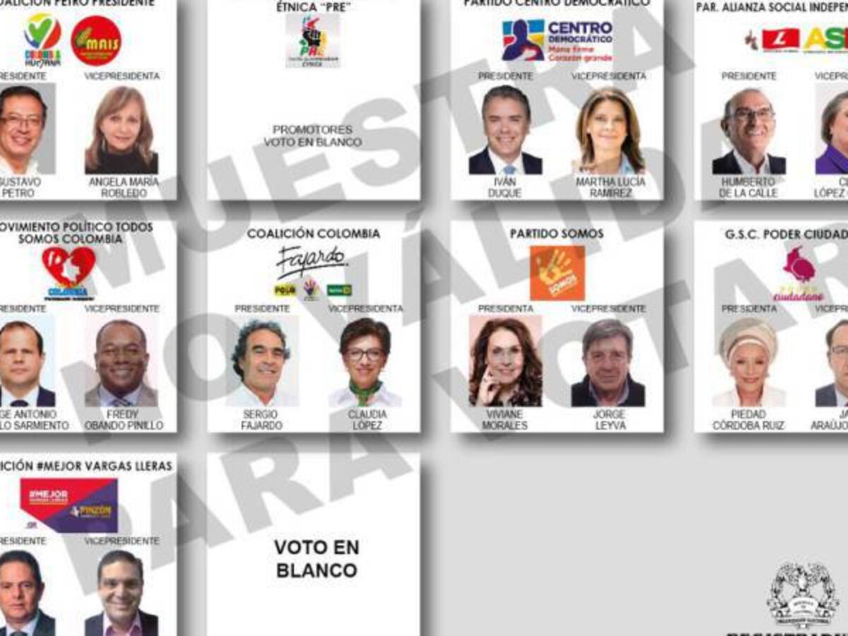 Las dudas que generó el tarjetón presidencial sobre el voto en blanco