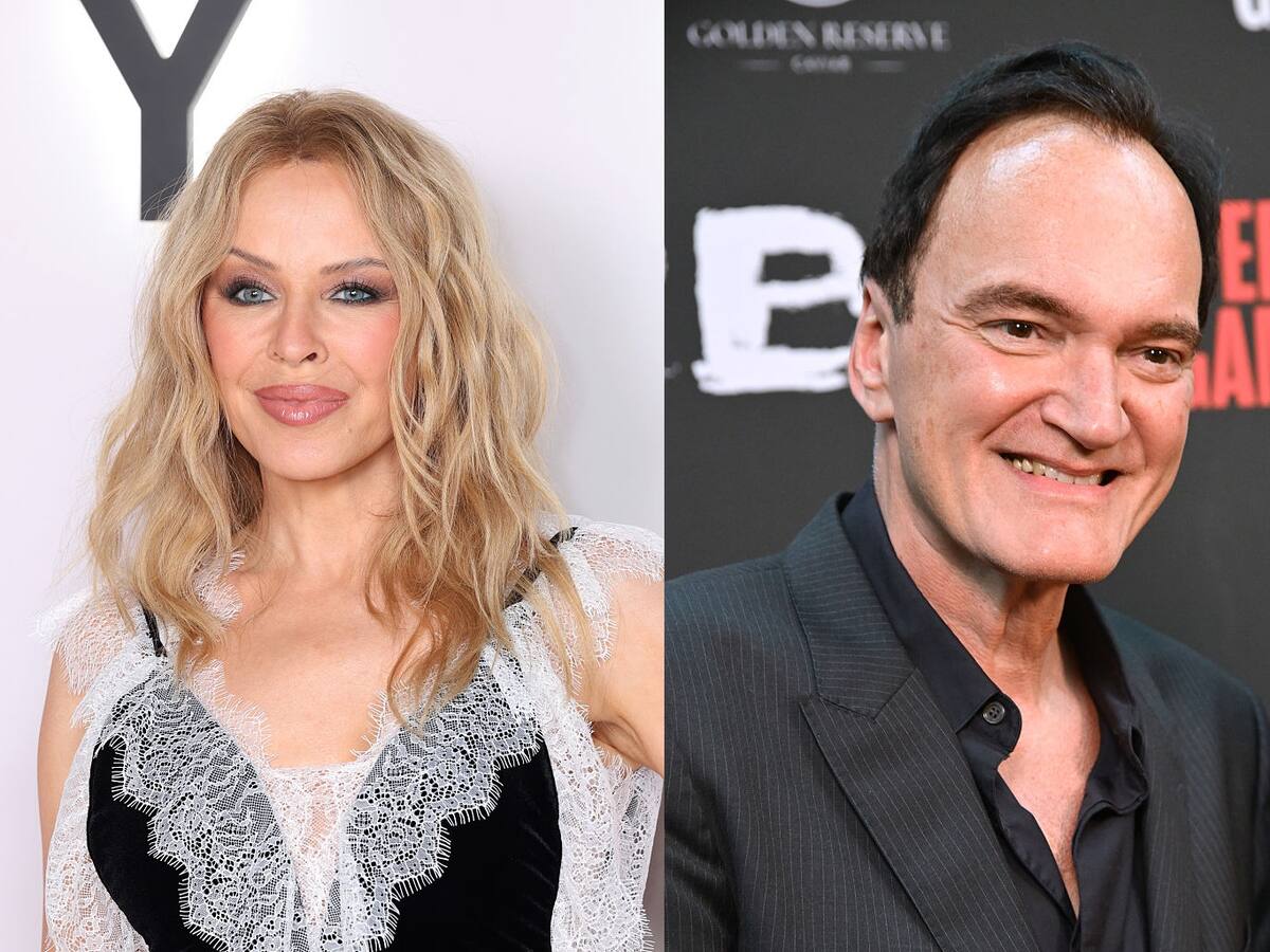 La cantante Kylie Minogue y el director Quentin Tarantino protagonizarán una nueva película juntos