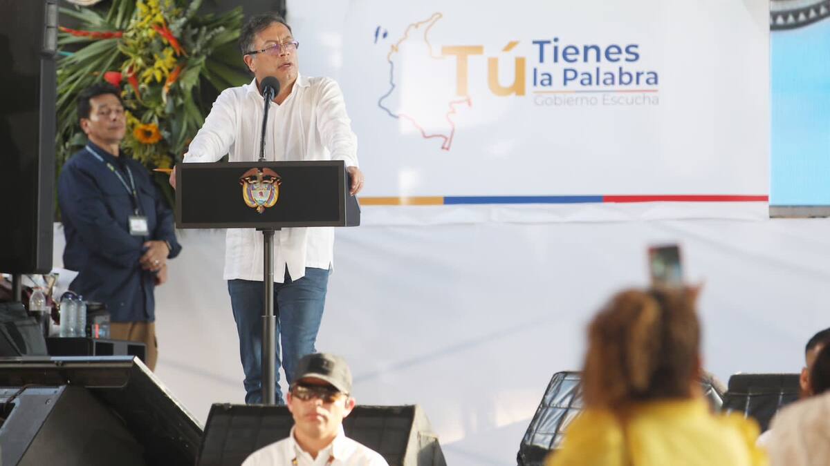 Aplazan para el martes el cabildo abierto con el presidente Petro en Barranquilla