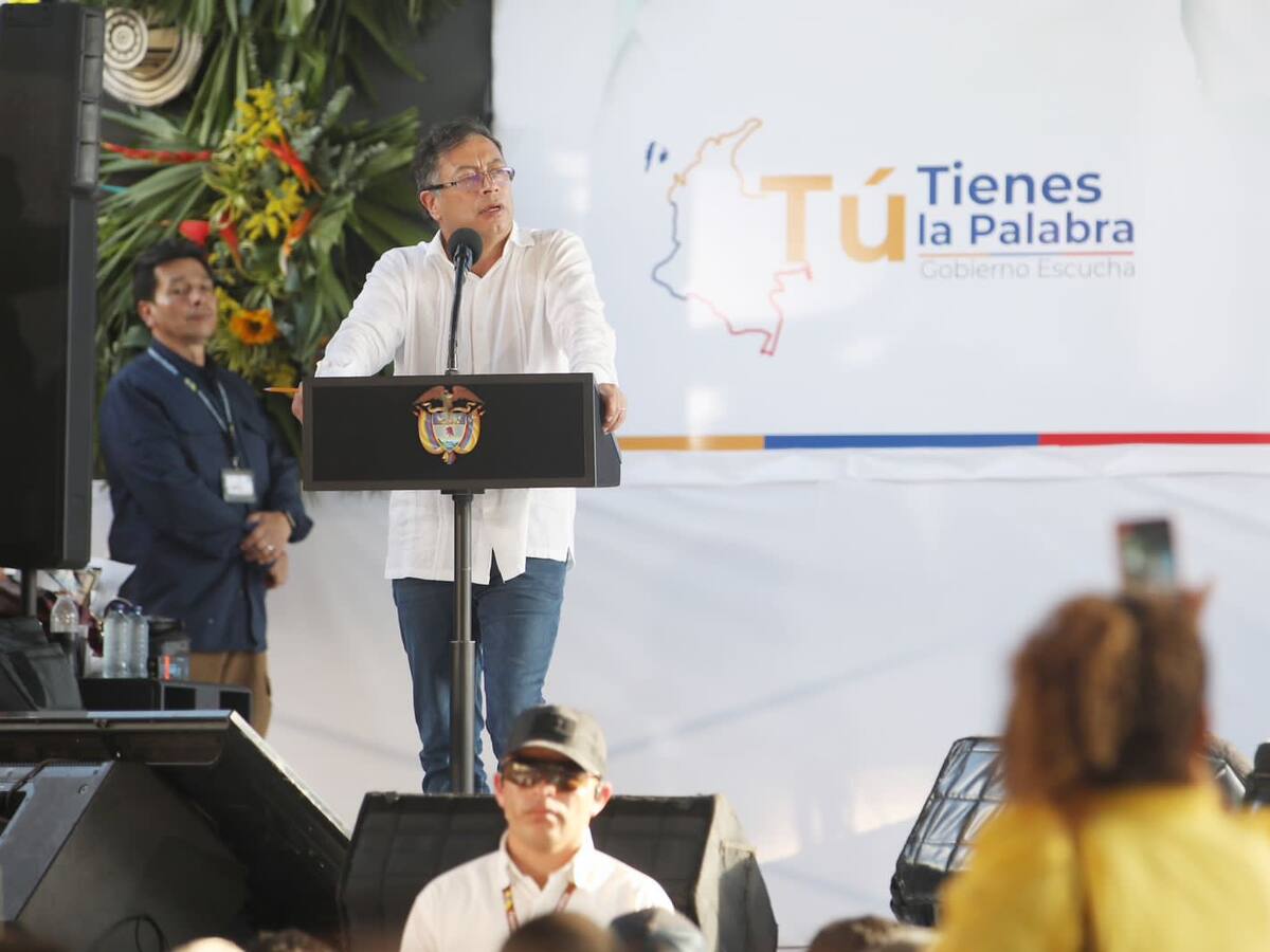 Aplazan para el martes el cabildo abierto con el presidente Petro en Barranquilla