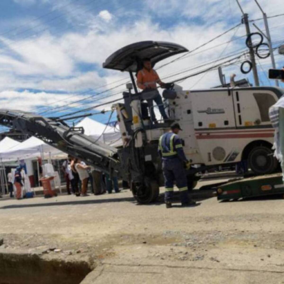 Reactivan obras de movilidad en Dosquebradas