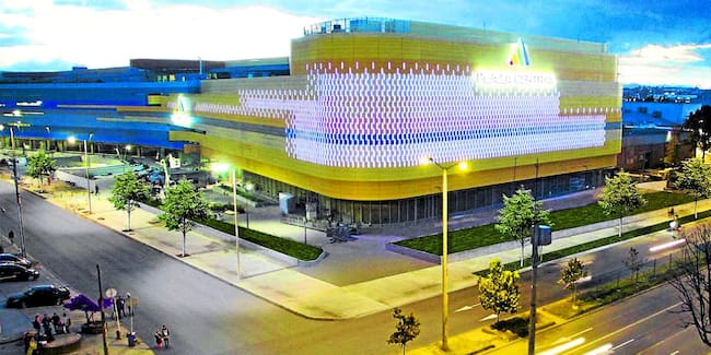 Los 5 centros comerciales más grandes de Bogotá tienen más de 100.000 m2 de superficie ¿Dónde quedan?