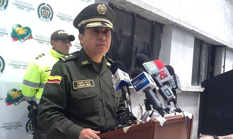 Ex general Carlos Ramiro Mena. 