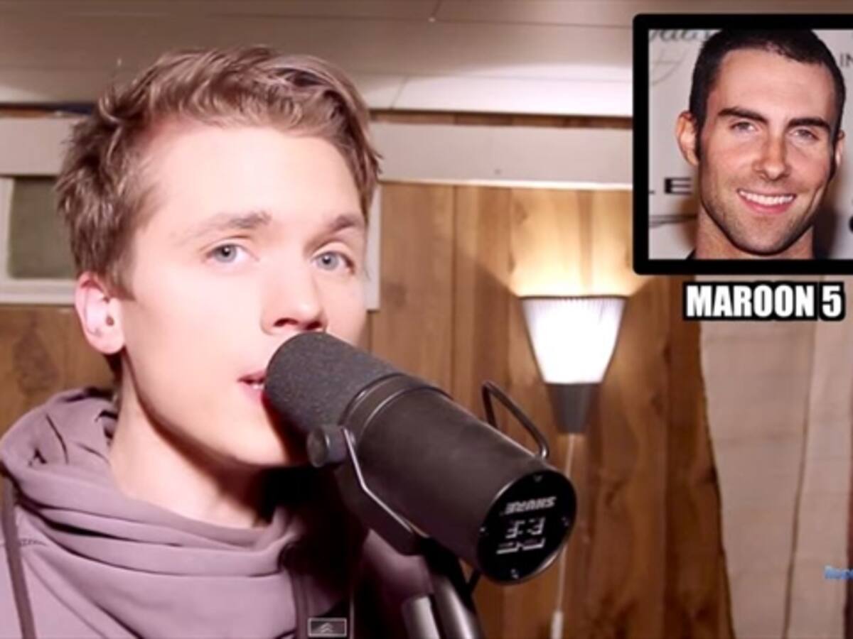 Joven que imita a 14 cantantes es un éxito en YouTube
