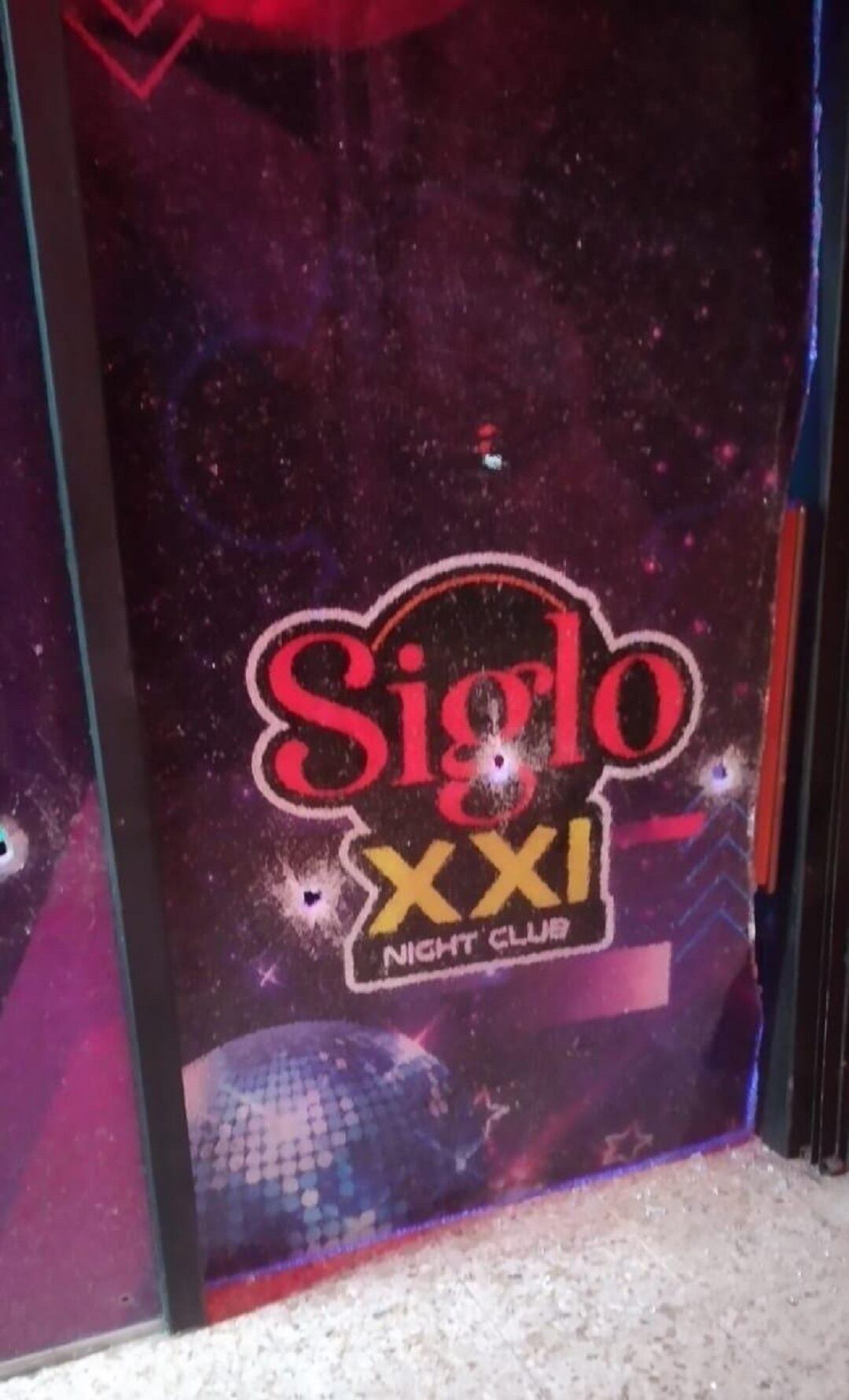 Impactos de bala contra fachada de Siglo XXI / Cortesía