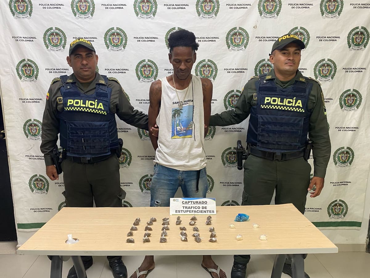 Cayó alias ‘Chita’, presunto expendedor de drogas en Arjona, Bolívar