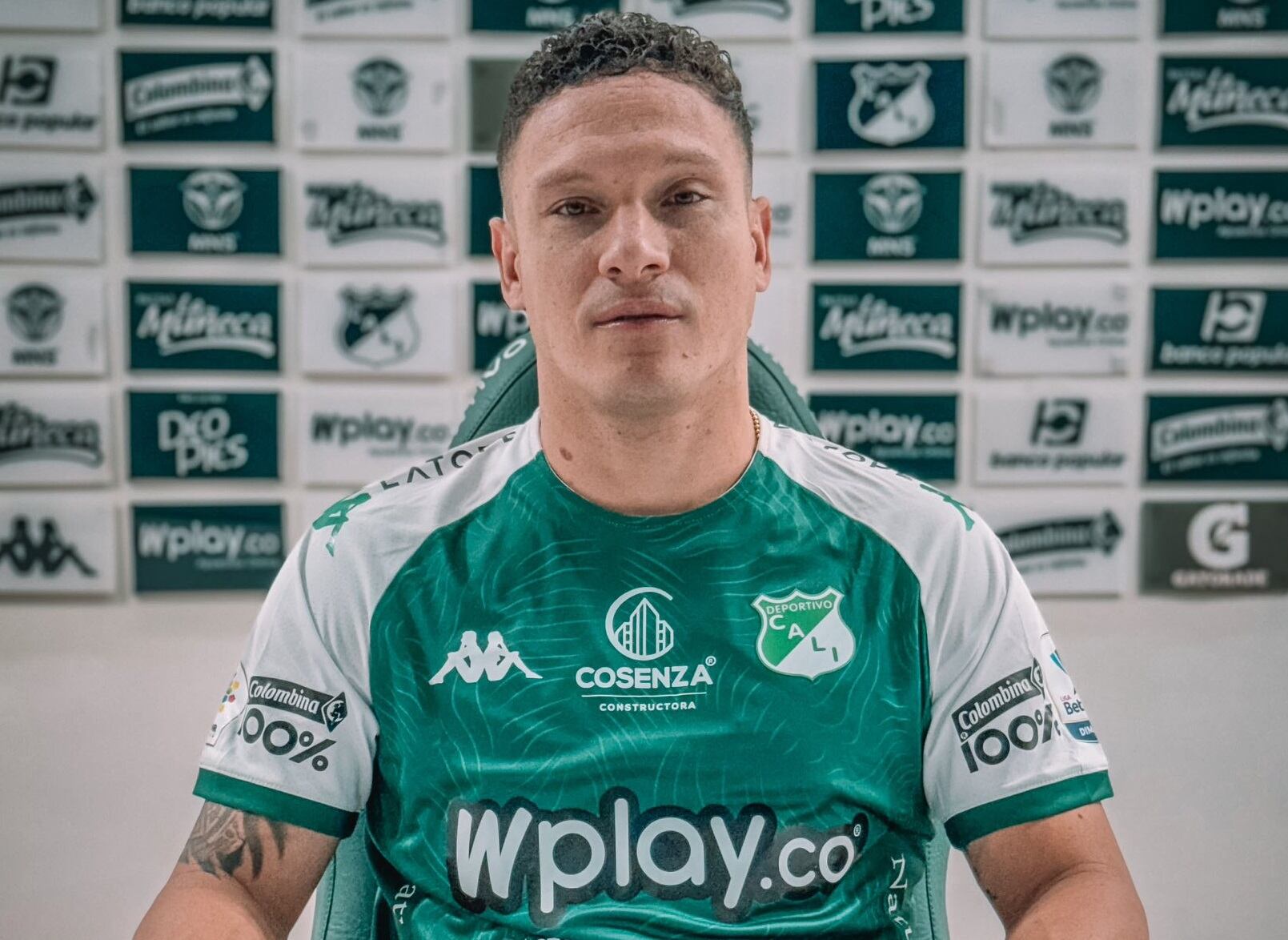 Javier Arley Reina Calvo con Deportivo Cali | Foto: Deportivo Cali (Twitter)