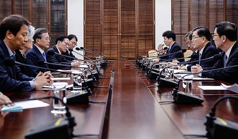 Reunión de los estados de Corea