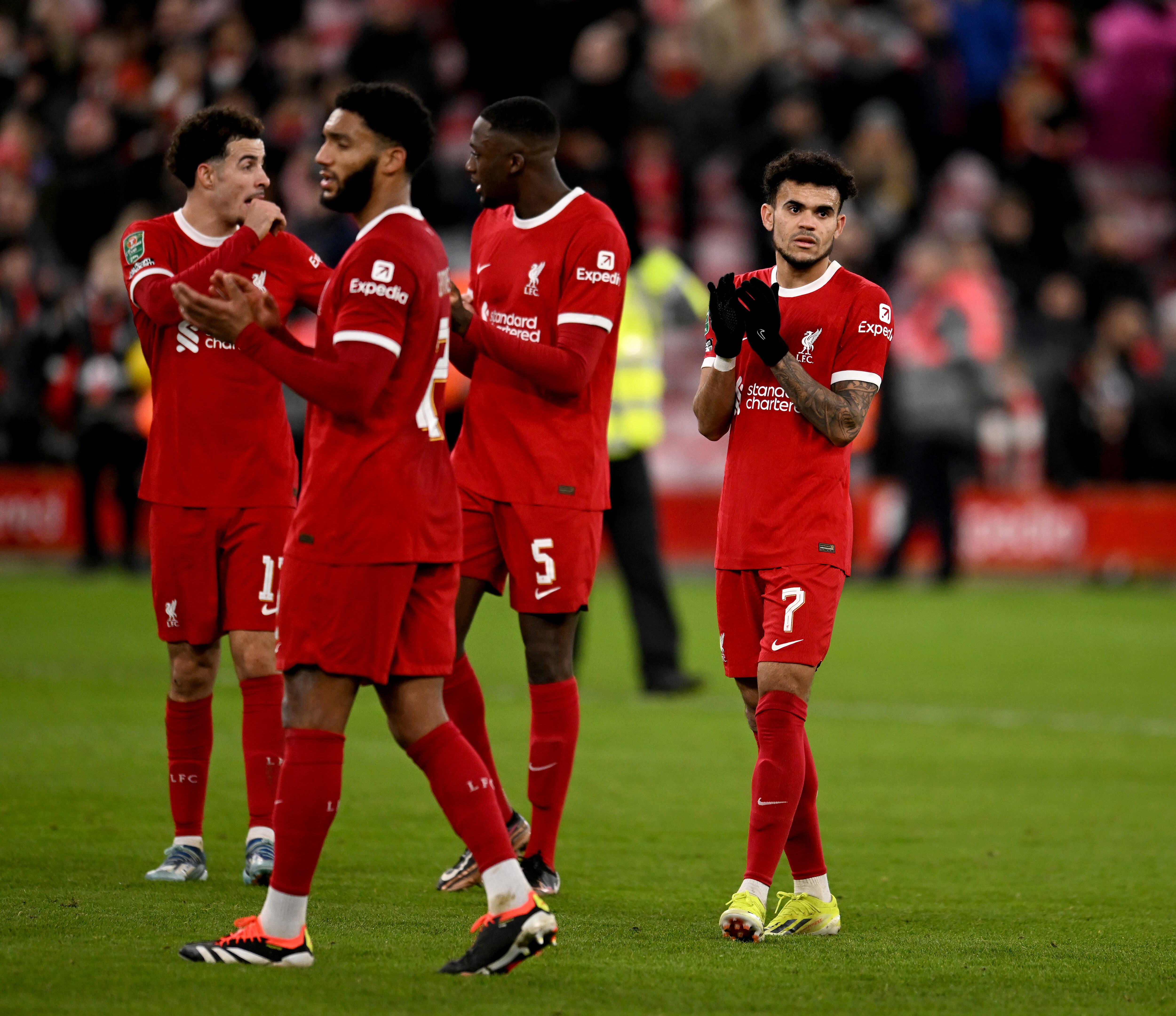 Liverpool v Fulham - Carabao Cup Semi Final First Leg