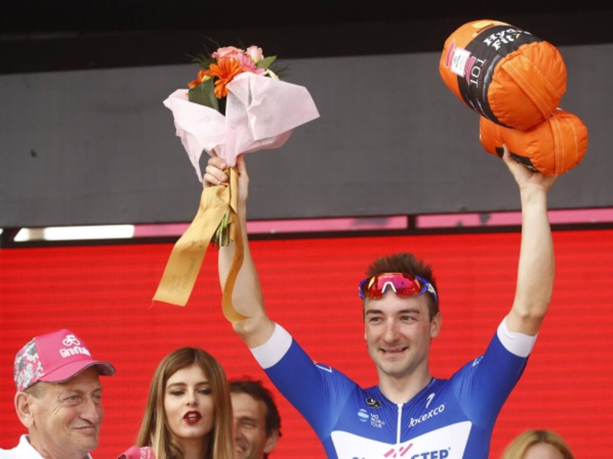 Viviani gana el esprint de la etapa 13ª del Giro de Italia