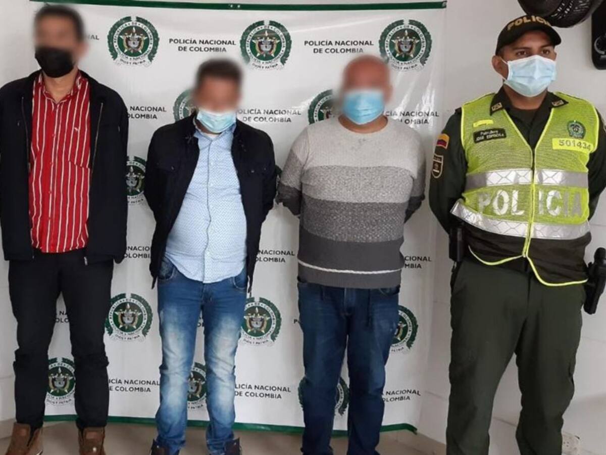 Capturados tres hombres que intentaban estafar a una familia en Ibagué
