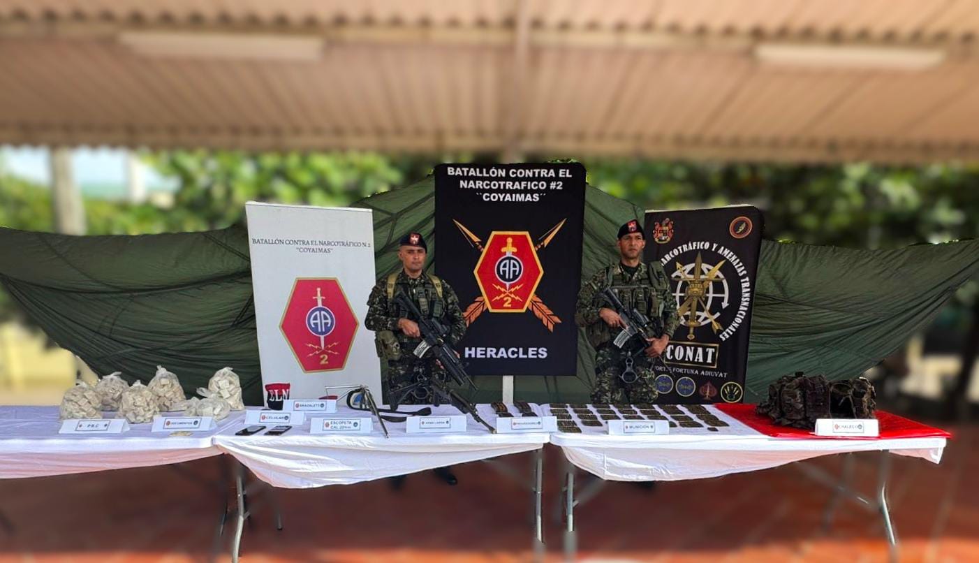 Un muerto y cuatro capturados dejan combates del Ejército con el ELN en Tibú. / Foto: Ejército Nacional.