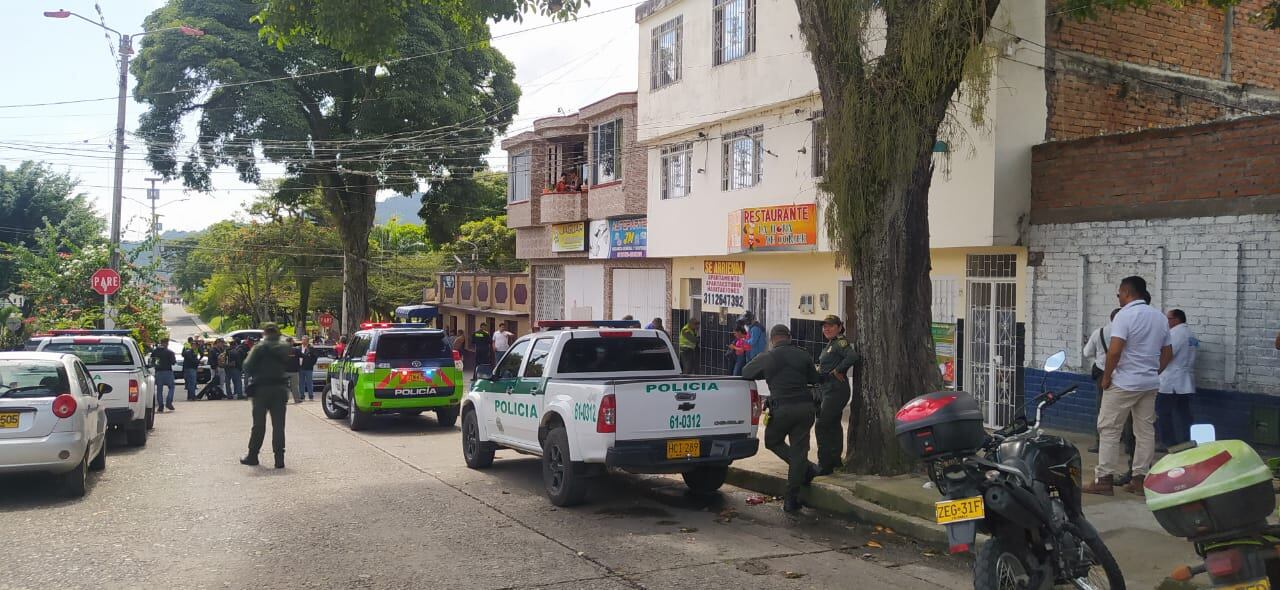 Los cuerpos fueron hallados en una residencia del barrio San Pedro Alejandrino