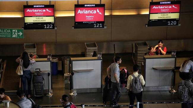 Avianca suspendió la venta de tiquetes hasta el próximo 5 de octubre. Foto: Colprensa