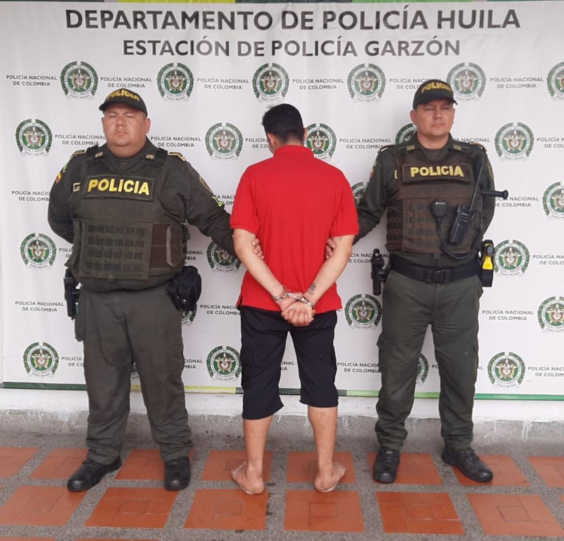 capturan a un sujeto de 30 años.