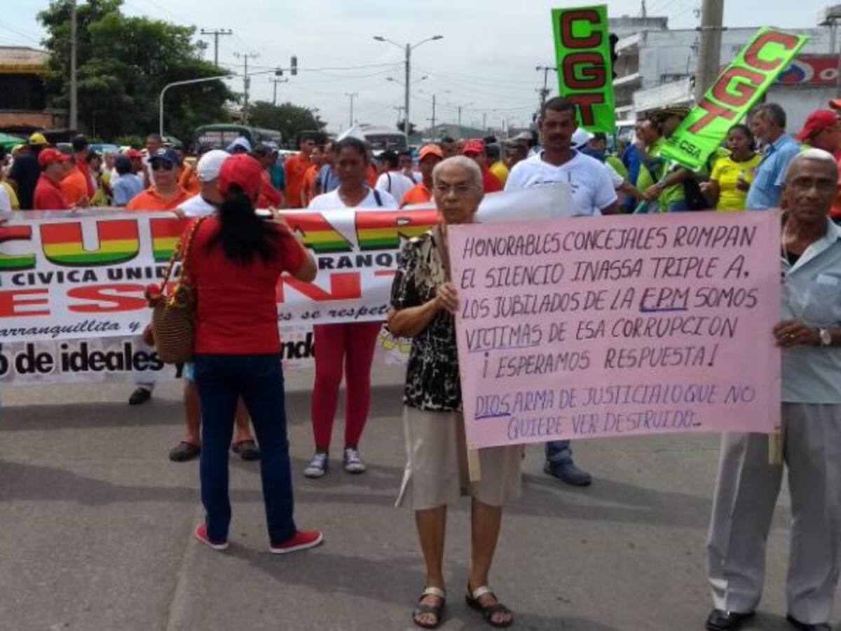 Marcha de educadores afectará movilidad en el centro de Barranquilla