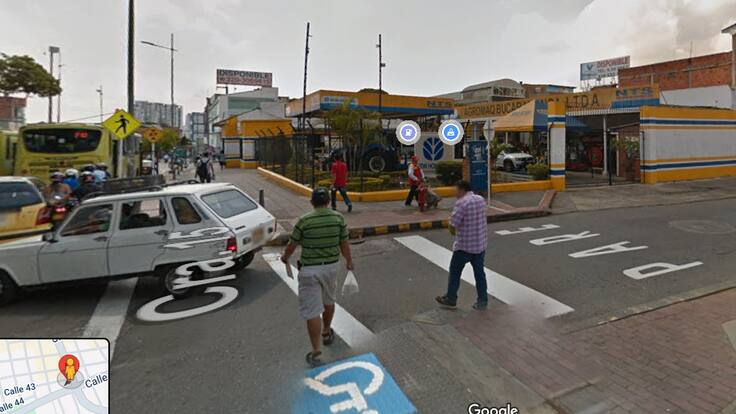 Javier Cruz, vecino de la calle 45 con carrera 15 de Bucaramanga